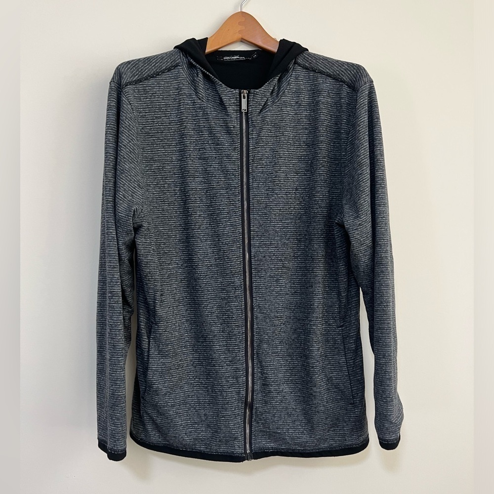 Karl Lagerfeld Men’s Zip Hoodie. Excellent Condition. Size Large